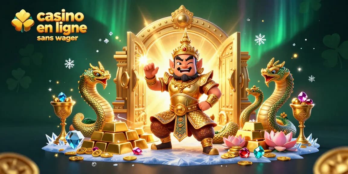 Gagnez gros avec les jeux de casino en ligne sans wager sans conditions de mise complexes