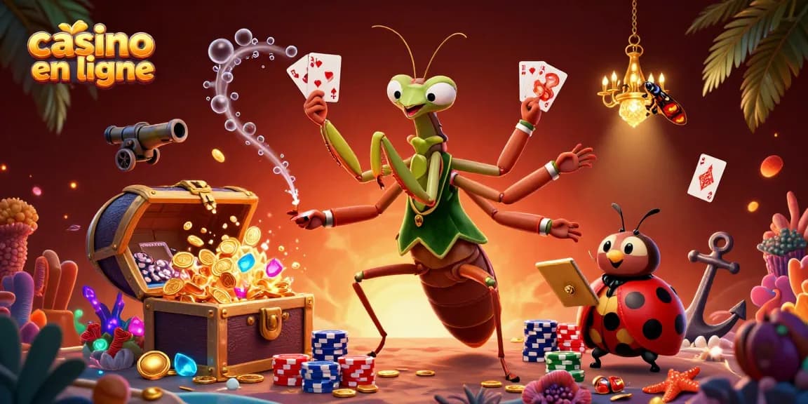 Plongez dans le monde du casino en ligne avec des personnages intrigants et des éléments de jeu captivants.