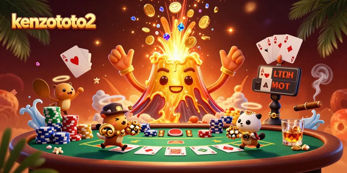 Kenzototo2 menawarkan slot resmi dengan peluang jackpot besar dalam ilustrasi permainan menarik.
