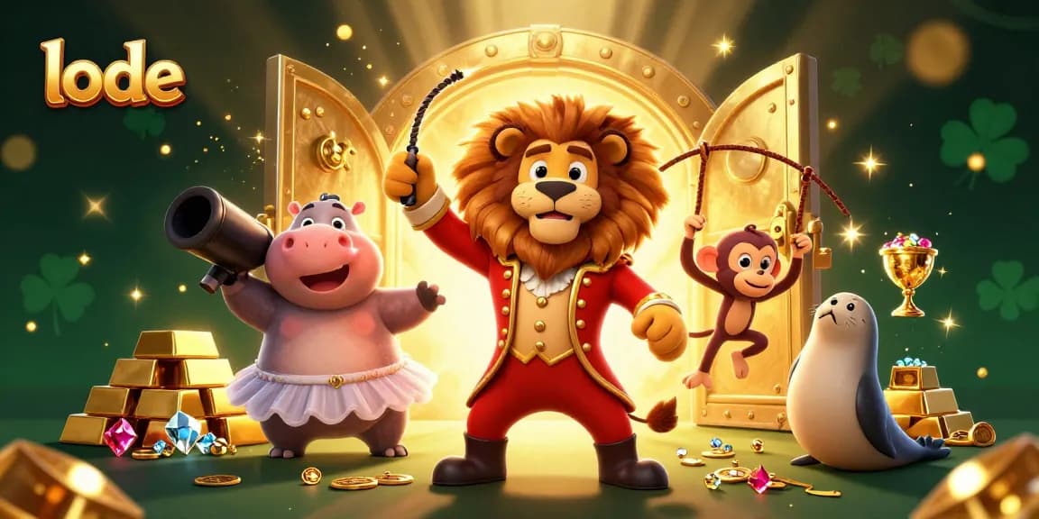 Experience thrilling gaming with lode-inspired characters and opulent casino treasures.