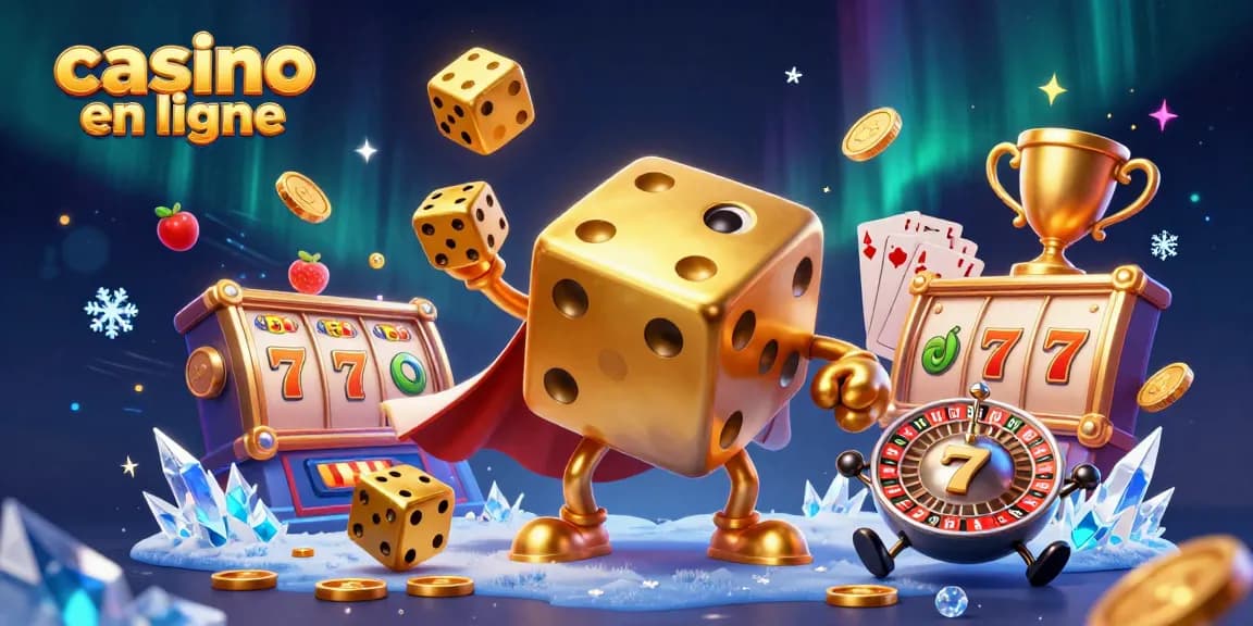 Le casino en ligne offre des jackpots captivants avec des rouleaux, des dés dorés, et une ambiance festive.