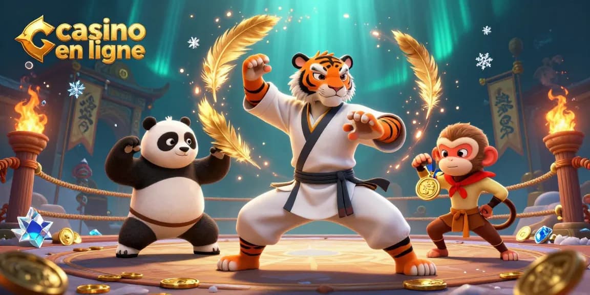 Les joueurs profitent de l'adrénaline des jeux de casino en ligne avec des personnages animés.