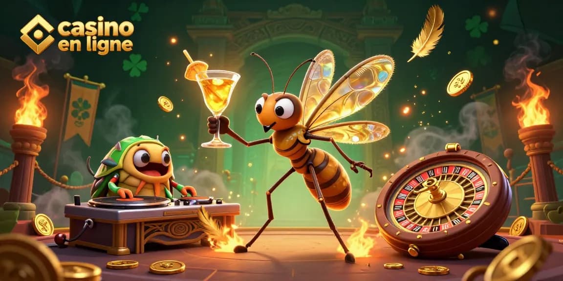 Apprenez les stratégies gagnantes du casino en ligne avec une illustration 3D captivante.