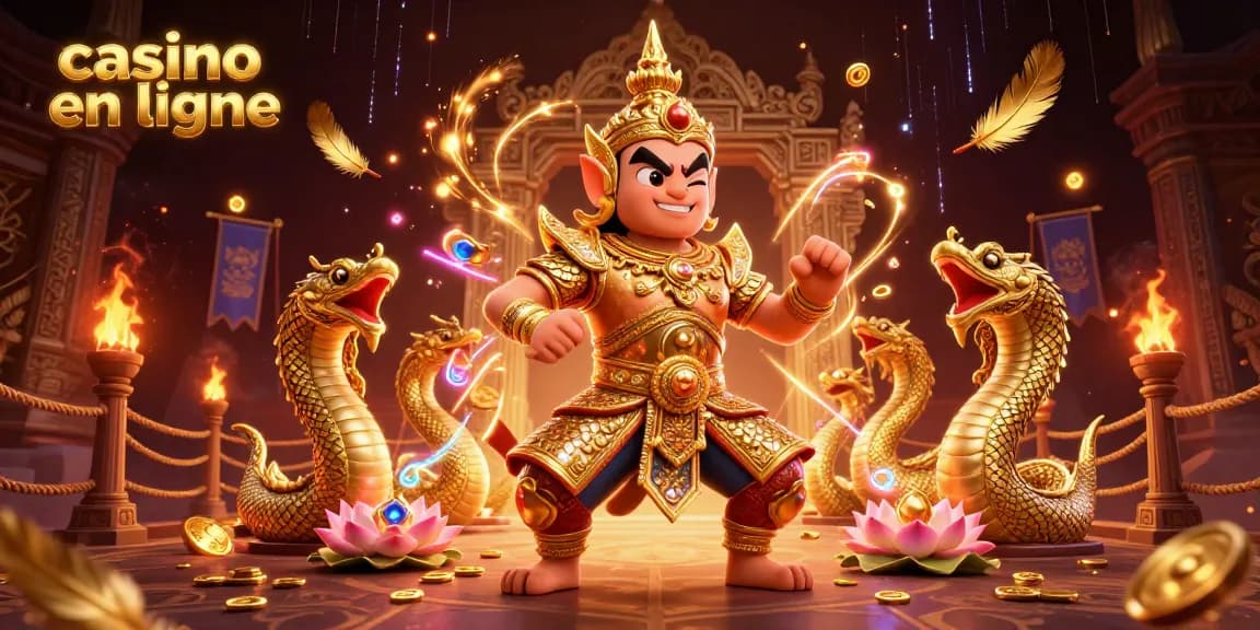 Gagnez en jouant au casino en ligne avec un gardien thaï et des serpents Naga.