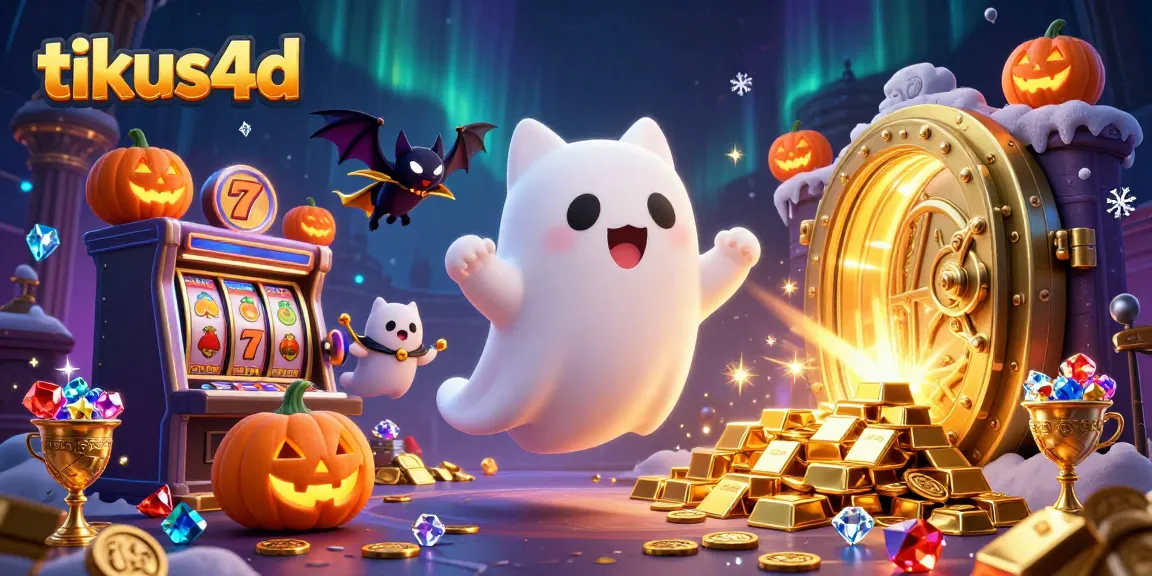 tikus4d offers an enchanting haunted casino experience with a ghost cat hero, dazzling treasure elements, and vibrant action.