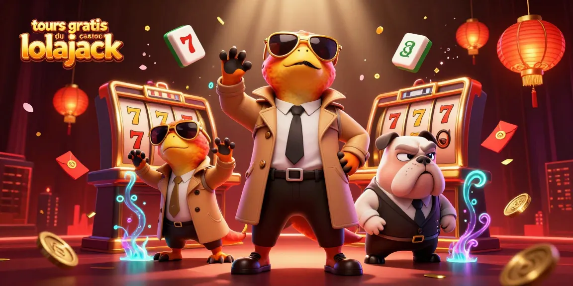 Experience thrilling action with tours gratuits du casino lolajack in this vibrant 3D illustration.