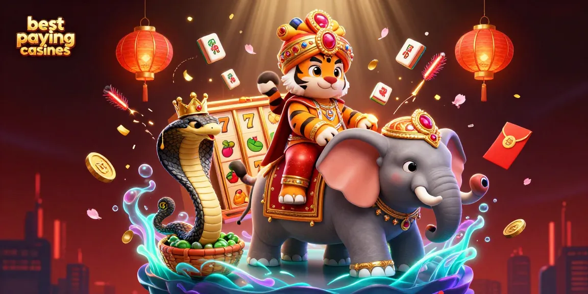 Experience the excitement of the best paying online casinos with a vibrant 3D illustration showcasing thrilling gaming elements.