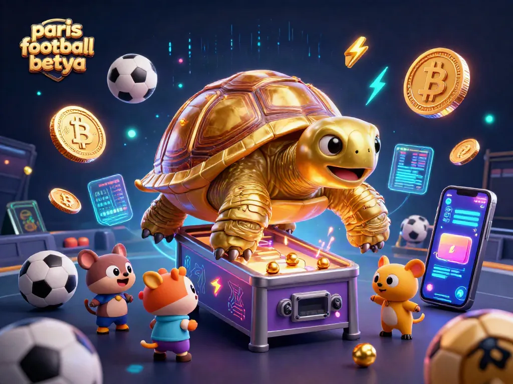 Place bets on exciting football games with paris football betya as vibrant gold tortoise pinball game comes alive.