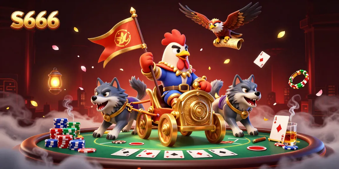 S666 players enjoy dynamic poker action with vibrant colors and engaging casino atmosphere.