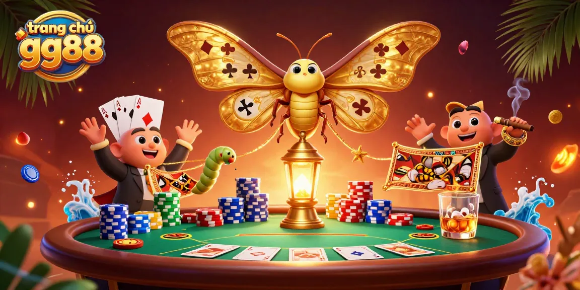 Experience the vibrant world of gambling with trang chủ gg88 featuring a 3D casino scene full of excitement.
