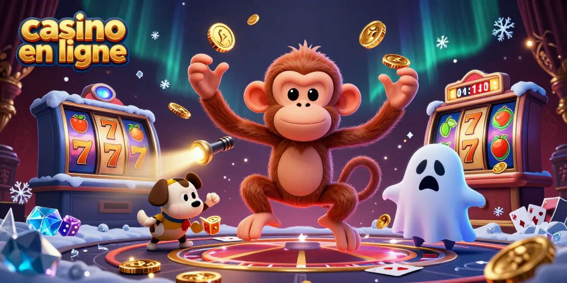 Jouer au casino en ligne avec des symboles dorés et des fantômes dans une scène dynamique.