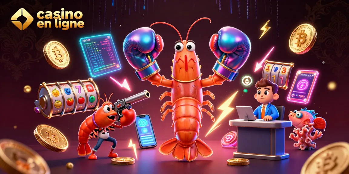 Jouez dans un casino en ligne captivant avec des créatures marines et des éléments de jeu passionnants.
