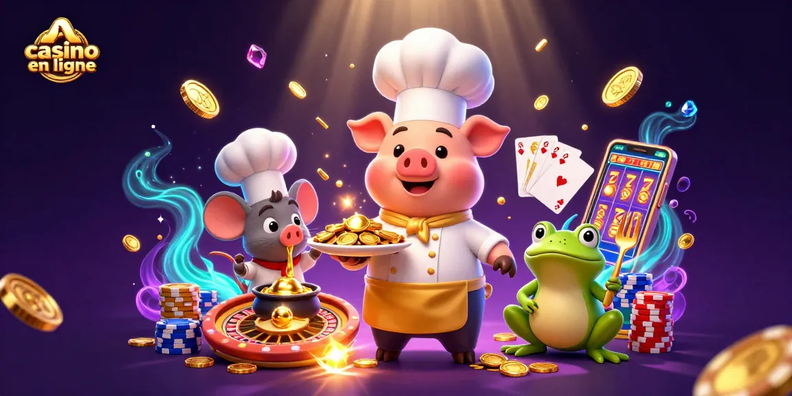 Gagnez avec des jeux de casino en ligne en découvrant des pièces d'or et des jackpots.
