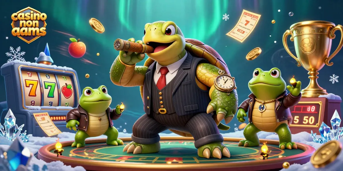 Gioca nei migliori casinò non AAMS con il tartaruga gangster e i suoi scagnozzi nel ricco mondo dei giochi.
